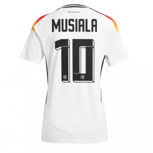 Fotbalové Dres Německo Jamal Musiala #10 Domácí Oblečení ME 2024 Krátký Rukáv